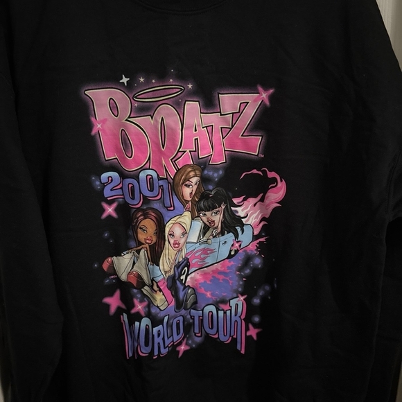 Bratz 2001 World Tour Black Long Sleeve Tee - Picture 1 of 2